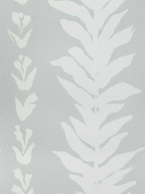Climbing Leaves fabric in haze color - pattern number W3937.52.0 - by Kravet in the Atelier Wallcovering collection