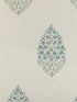 Atelier Paisley fabric in blue sage color - pattern number W3938.315.0 - by Kravet in the Atelier Wallcovering collection
