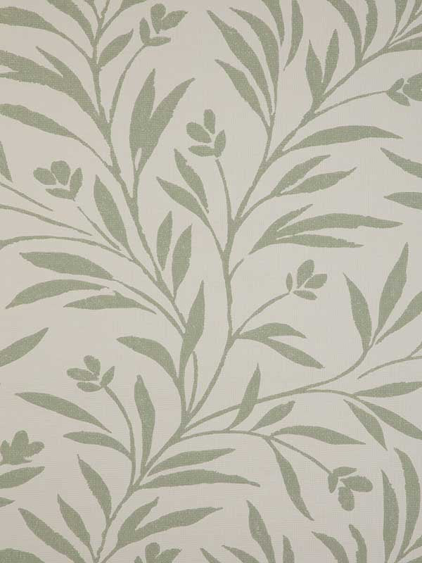 Wispy Vines wallpaper in lichen color - pattern number W3939.31.0 - by Kravet in the Atelier Wallcovering collection
