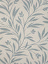 Wispy Vines wallpaper in chambray color - pattern number W3939.51.0 - by Kravet in the Atelier Wallcovering collection