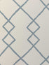 Geo Graphica fabric in chambray color - pattern number W3940.51.0 - by Kravet in the Atelier Wallcovering collection