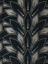 Astoria Flock fabric in 03 jet color - pattern number 139FLOCK03 - by Maxwell in the Elodie collection