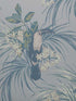 Le Toucan fabric in 01 pale blue color - pattern number 190713501 - by Maxwell in the Elodie collection
