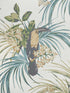 Le Toucan wallpaper in 03 emerald color - pattern number 190713503 - by Maxwell in the Elodie collection