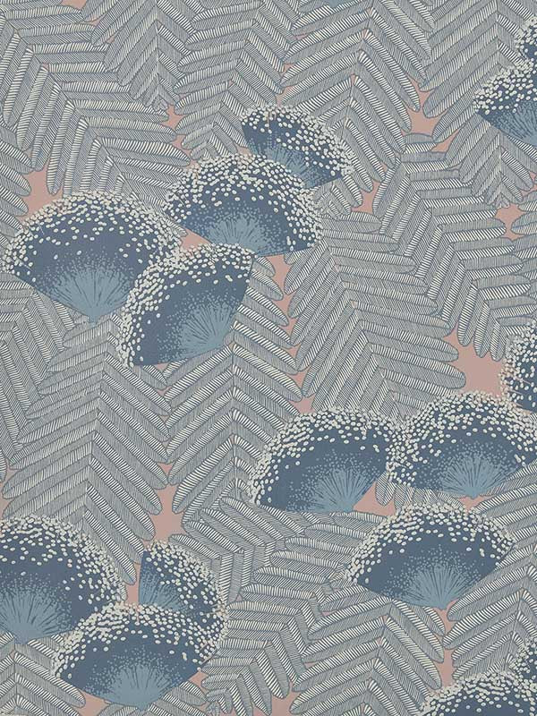 Clarice wallpaper in 01 soft blue color - pattern number 190713801 - by Maxwell in the Elodie collection