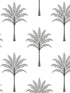 Montgomery Palm Peel and Stick wallpaper in harbor grey color - pattern number HG10708 - by NextWall in the Peel and Stick Wallpaper by Harry and Grace 2 collection