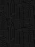 City Skyline Peel and Stick wallpaper in cosmic black color - pattern number NW51300 - by NextWall in the Peel and Stick Wallpaper by Nextwall collection