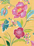 Painterly Floral Peel and Stick fabric in cantaloupe color - pattern number NW52306 - by NextWall in the Peel and Stick Wallpaper by Nextwall collection