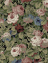 Rose Garden Peel and Stick wallpaper in olive and wine color - pattern number NW52411 - by NextWall in the Peel and Stick Wallpaper by Nextwall collection