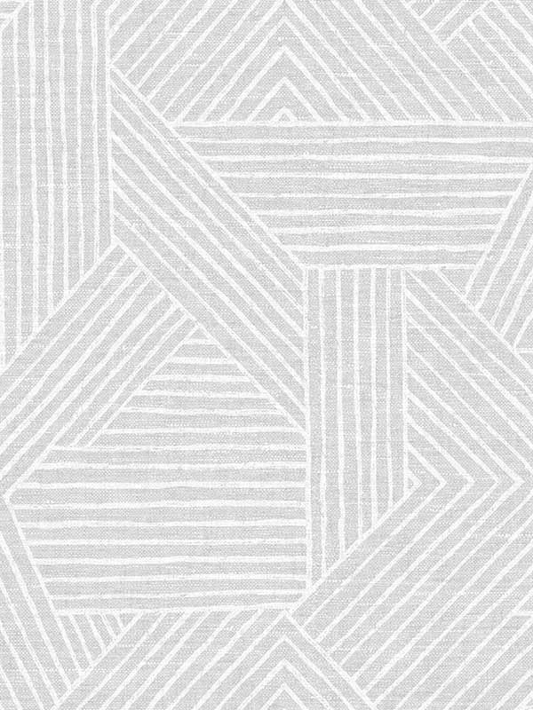 Etched Geometric Peel and Stick fabric in salt glaze color - pattern number SG12408 - by NextWall in the Peel and Stick Wallpaper by Stacy Garcia Sojourn Collection 4 collection