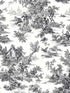Campagne Toile fabric in black and white color - pattern number AT4228 - by York in the Toiles Resource Library collection