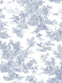 Campagne Toile fabric in blue and white color - pattern number AT4229 - by York in the Toiles Resource Library collection