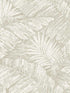 Palm Cove Toile wallpaper in white and taupe color - pattern number RT7926 - by York in the Toiles Resource Library collection