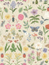 Curio Peel and Stick fabric in cream color - pattern number PSW1542RL - by Rifle Paper Co in the Rifle Paper Co Third Edition Peel and Stick Wallpaper collection