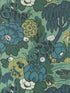 Mandarin Garden fabric in 04 jade color - pattern number 231116904 - by Maxwell in the V and A Decorative Papers collection