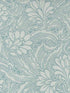 Eden fabric in 03 soft teal color - pattern number 231117303 - by Maxwell in the V and A Decorative Papers collection