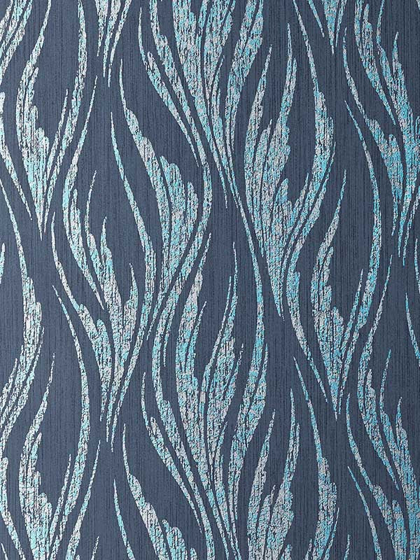 Ripple fabric in 03 blue dusk color - pattern number 200814603 - by Maxwell in the Willow collection