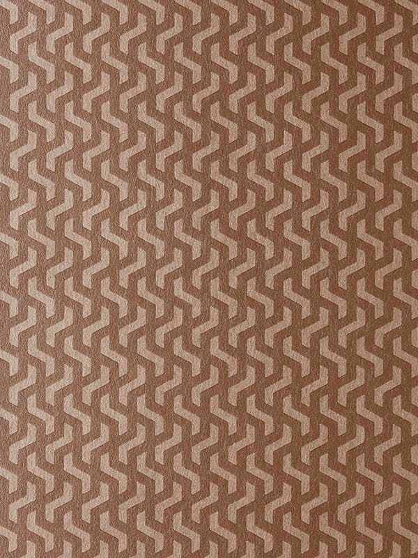 Rattan wallpaper in 02 burnt orange color - pattern number 200814702 - by Maxwell in the Willow collection