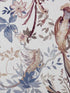 Bird Sonnet Paperweave 2 Panel mural in 02 chambray color - pattern number 157PAPER02 - by Maxwell in the Pavilion Maxwell collection