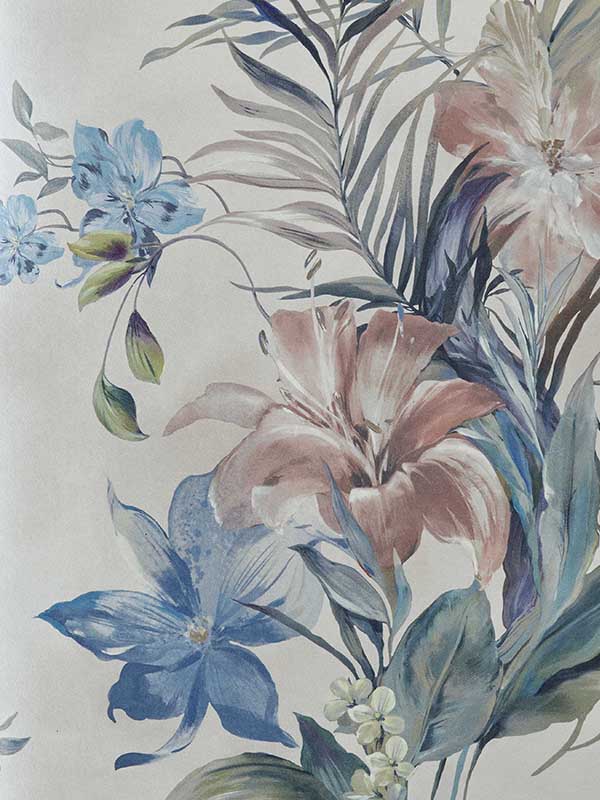 Lilliana wallpaper in 02 cream color - pattern number 210915402 - by Maxwell in the Pavilion Maxwell collection