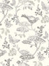 Malmo Trail fabric in black color - pattern number 3125-72319 - by Chesapeake in the Kinfolk collection