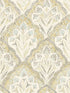 Mimir Quilted Damask wallpaper in mustard color - pattern number 3125-72338 - by Chesapeake in the Kinfolk collection