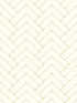 Oswin Tiered Herring wallpaper in light yellow color - pattern number 3125-72365 - by Chesapeake in the Kinfolk collection