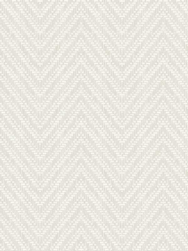 Glynn Chevron wallpaper in silver color - pattern number 4122-26651 - by A Street Prints in the Terrace collection