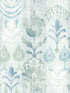 Pavord Floral Shibori wallpaper in green color - pattern number 4122-27012 - by A Street Prints in the Terrace collection