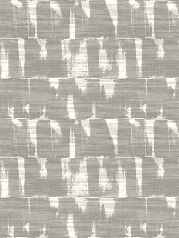 Bancroft Artistic Stripe wallpaper in grey color - pattern number 4122-27022 - by A Street Prints in the Terrace collection