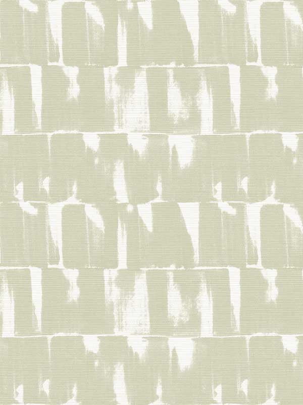 Bancroft Artistic Stripe wallpaper in sage color - pattern number 4122-27023 - by A Street Prints in the Terrace collection