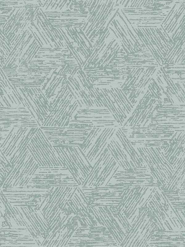 Retreat Quilted Geometric wallpaper in denim color - pattern number 4122-27036 - by A Street Prints in the Terrace collection