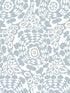 Divine Abstract Medallion wallpaper in light blue color - pattern number 4122-27039 - by A Street Prints in the Terrace collection