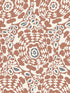 Divine Abstract Medallion wallpaper in rust color - pattern number 4122-27041 - by A Street Prints in the Terrace collection