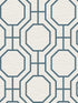 Manor Geometric Trellis wallpaper in blue color - pattern number 4122-27048 - by A Street Prints in the Terrace collection