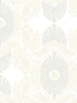 Villa Embellished Ogee wallpaper in bone color - pattern number 4122-72402 - by A Street Prints in the Terrace collection
