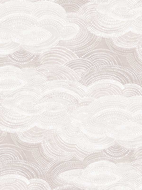 Vision Stipple Clouds wallpaper in lavender color - pattern number 4122-72407 - by A Street Prints in the Terrace collection
