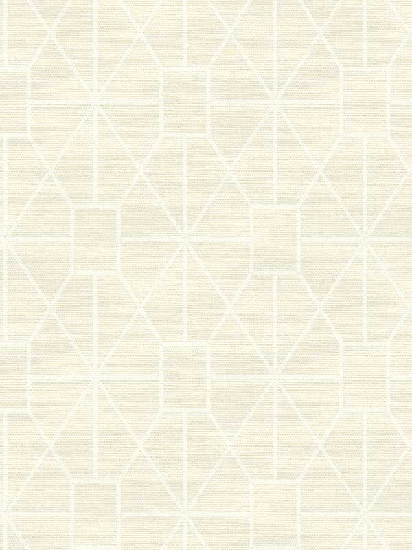 Stevenson Trellis wallpaper in cream color - pattern number 4157-25013 - by Advantage in the Curio Advantage collection