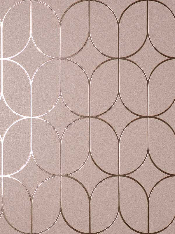 Raye Rosco Trellis wallpaper in pink color - pattern number 4157-42805 - by Advantage in the Curio Advantage collection