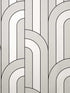 Ezra Arch wallpaper in platinum color - pattern number 4157-42843 - by Advantage in the Curio Advantage collection