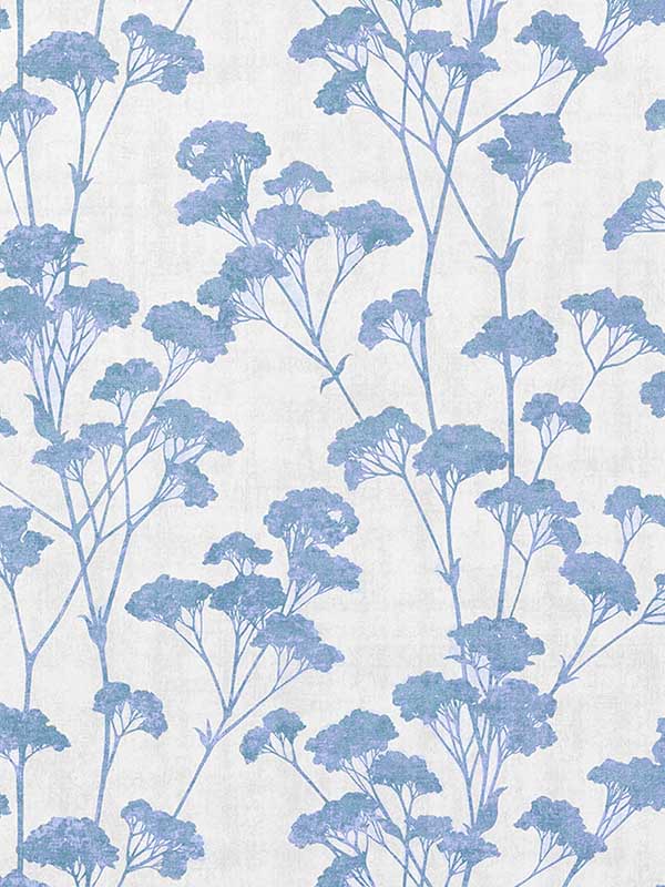 Sprig Trail wallpaper in blue color - pattern number 4157-M1539 - by Advantage in the Curio Advantage collection