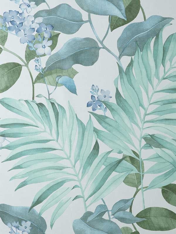 Eden Tropical wallpaper in grey color - pattern number 4157-M1651 - by Advantage in the Curio Advantage collection