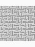 Zen Geometric fabric in pepper grey color - pattern number 103519 - by Graham and Brown in the Graham and Brown Collection collection