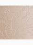 Woodland Trail Trees wallpaper in spring rose gold color - pattern number 105164 - by Graham and Brown in the Graham and Brown Collection collection