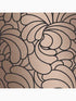 Bananas Bling Abstract wallpaper in rose gold and black color - pattern number 105282 - by Graham and Brown in the Graham and Brown Collection collection