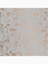 Grace Trail Floral fabric in cloud grey and copper color - pattern number 105457 - by Graham and Brown in the Graham and Brown Collection collection