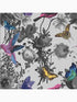 Jardin Floral Birds wallpaper in grey color - pattern number 106430 - by Graham and Brown in the Graham and Brown Collection collection
