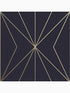 Harmony Geometric wallpaper in navy blue color - pattern number 107587 - by Graham and Brown in the Graham and Brown Collection collection