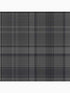 Heritage Plaid wallpaper in charcoal grey and black color - pattern number 107596 - by Graham and Brown in the Graham and Brown Collection collection