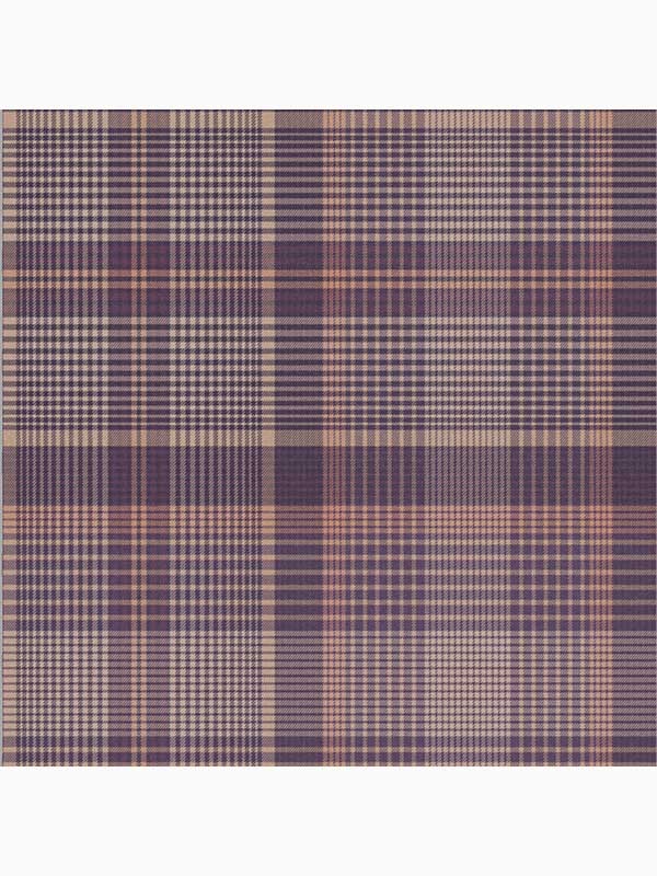 Heritage Plaid wallpaper in plum purple color - pattern number 107597 - by Graham and Brown in the Graham and Brown Collection collection